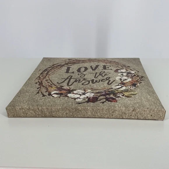 Love Is The Answer Canvas Print - Picture 15 of 15